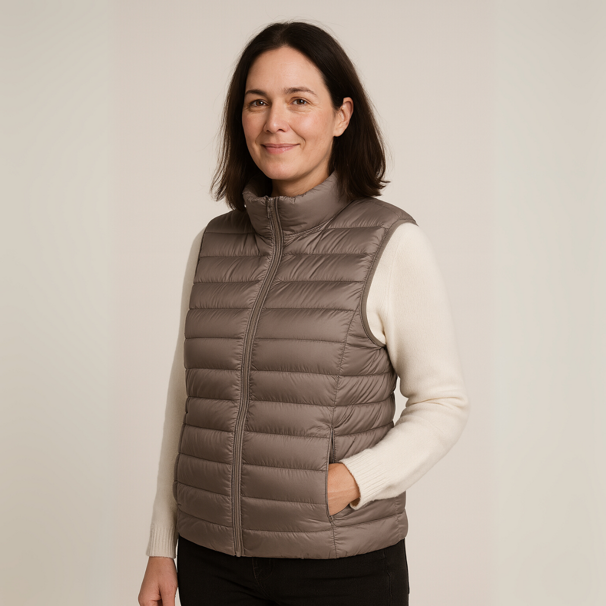 Galora I Bodywarmer with White Duck Feathers