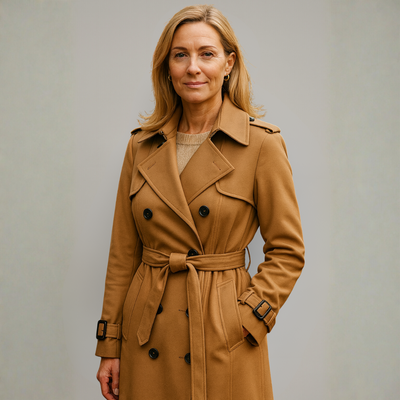 Mary | Elegant Trench Coat with Timeless Style