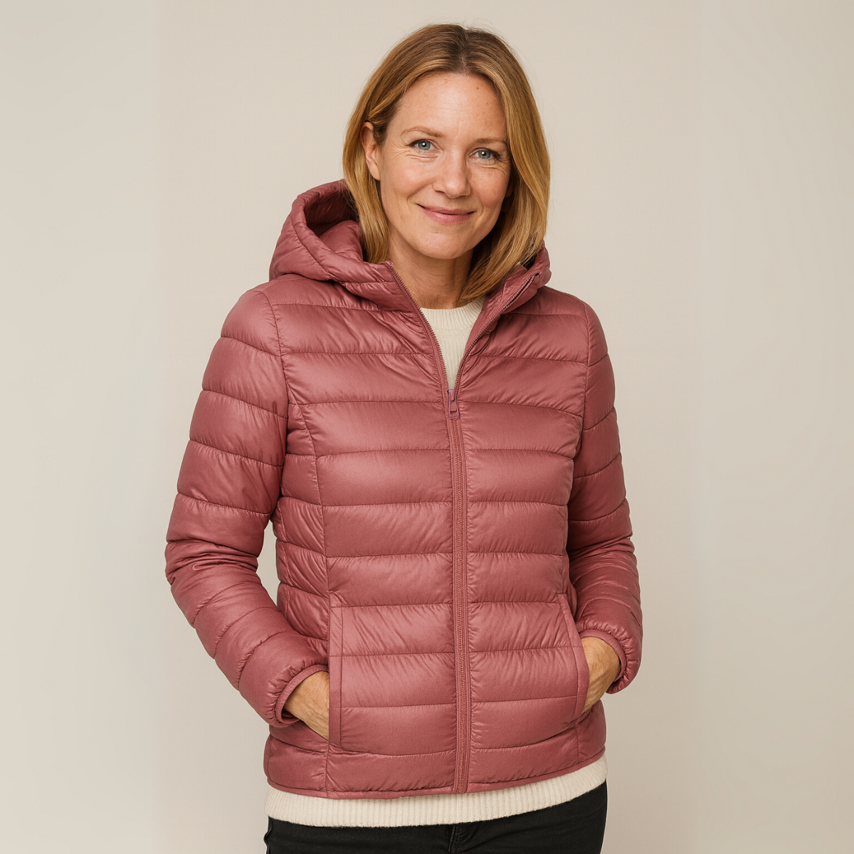 North - New Jacket with White Duck Feathers